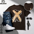 Basic t-shirt- short sleeves for men