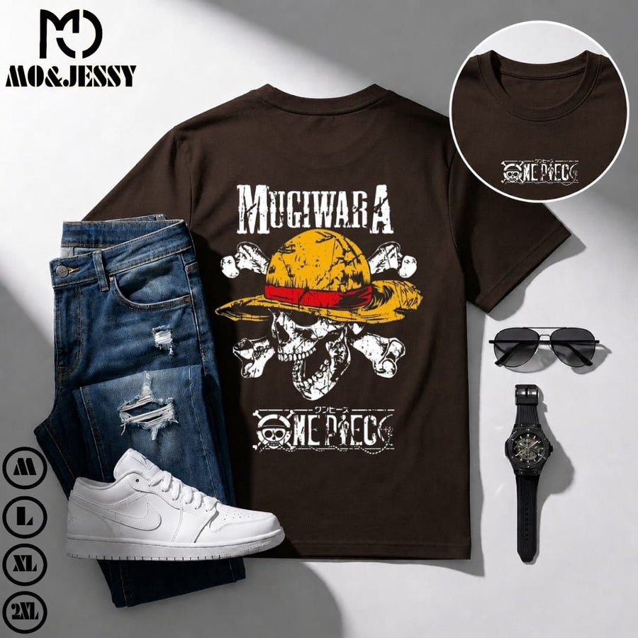 Basic t-shirt- short sleeves for men