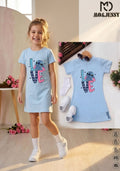 -Night shirt-coton100% for girls-stitch