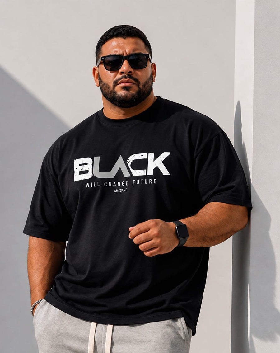 oversized men t-shirt- short sleeves for men-special size