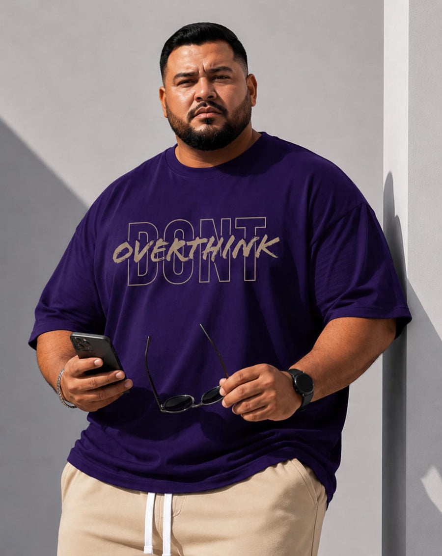 oversized men t-shirt- short sleeves for men-special size