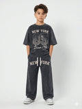 KIDS 100%COTTON PANTS SET-BOYS & GIRLS