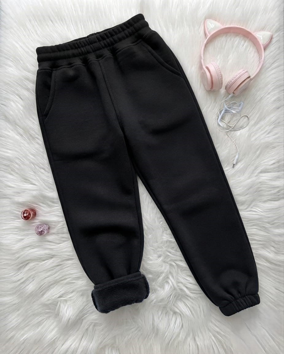 Kids Winter Sweatpants Padded Milton School Casual & Sports Pants
