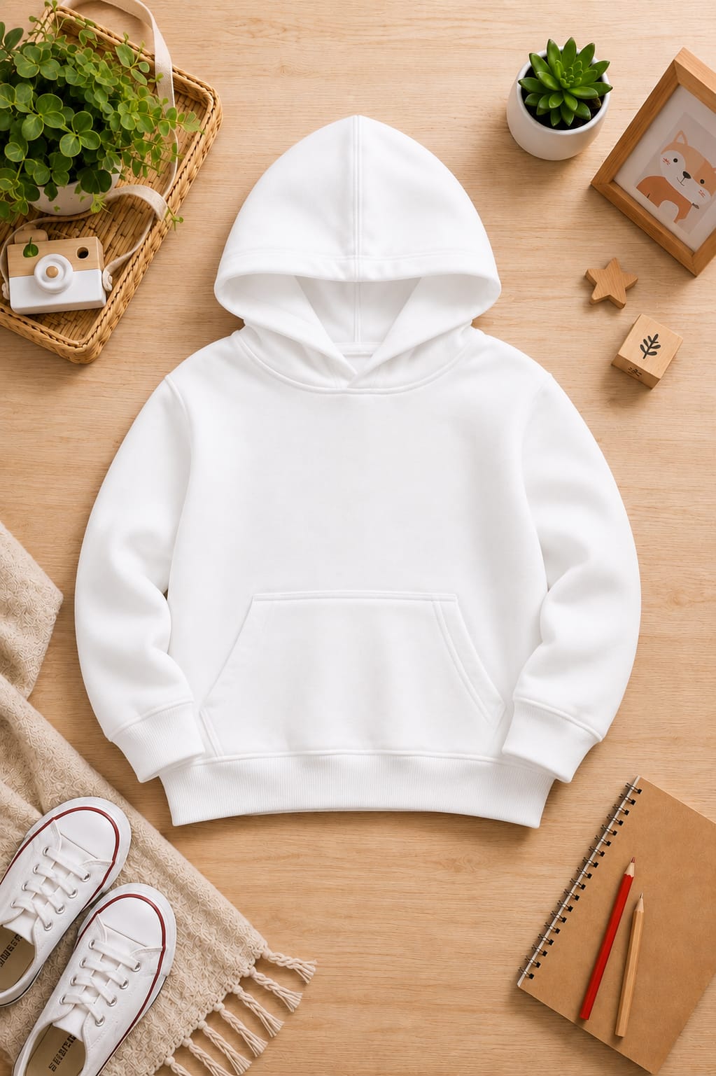 kids solid  Hoodie  Soft Warm Winter Kids Hoodie