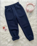 Kids Winter Sweatpants Padded Milton School Casual & Sports Pants
