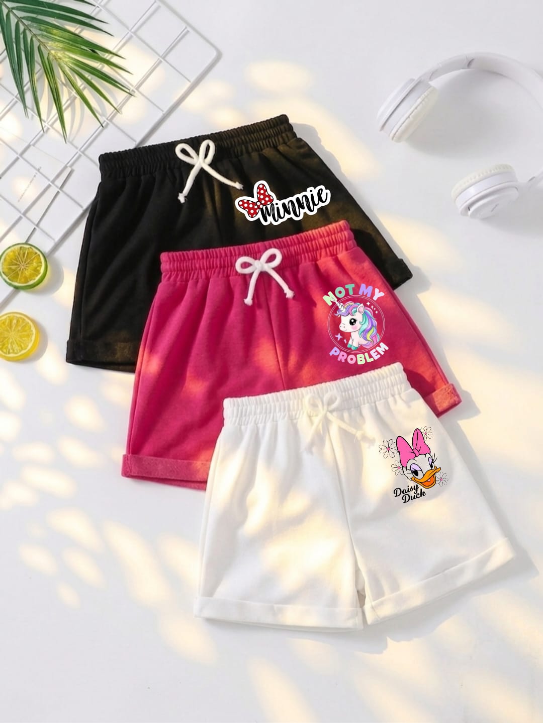 pack of 3 shorts for kids